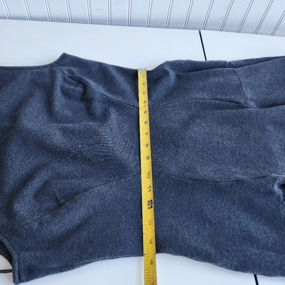 Michael Kors Made in Italy Charcoal Gray Dress Designer Luxury Women Flare Sz 10